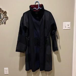 Women’s Marithé François Girbaud Wool Coat (Size 29)